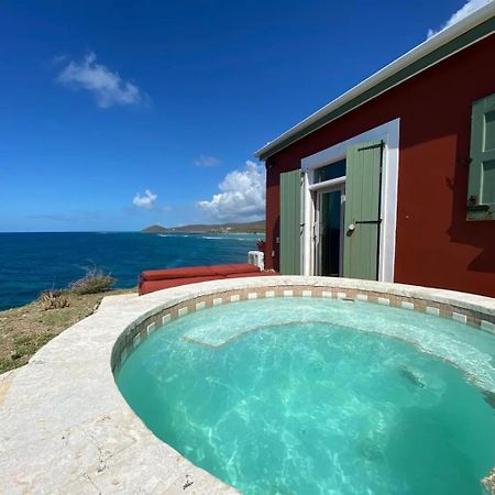 Honeymoon Cottage Atop A Rocky Peninsula Surrounded By The Caribbean Sea Christiansted Exterior photo