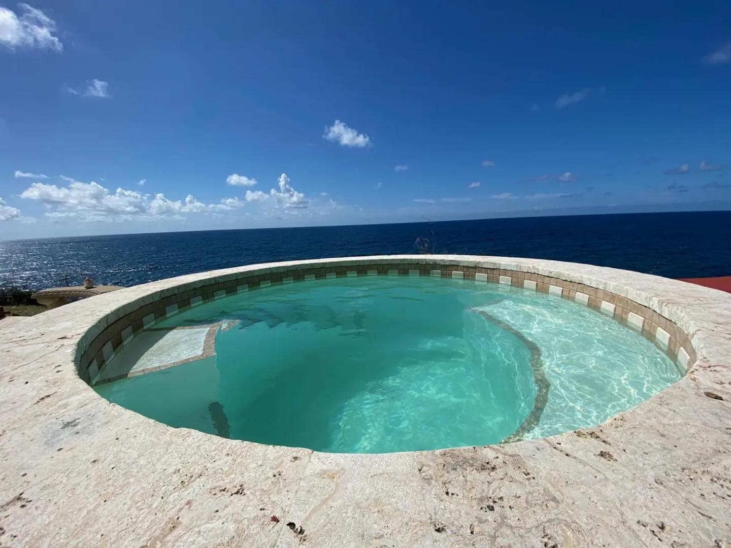 Honeymoon Cottage Atop A Rocky Peninsula Surrounded By The Caribbean Sea Christiansted Exterior photo