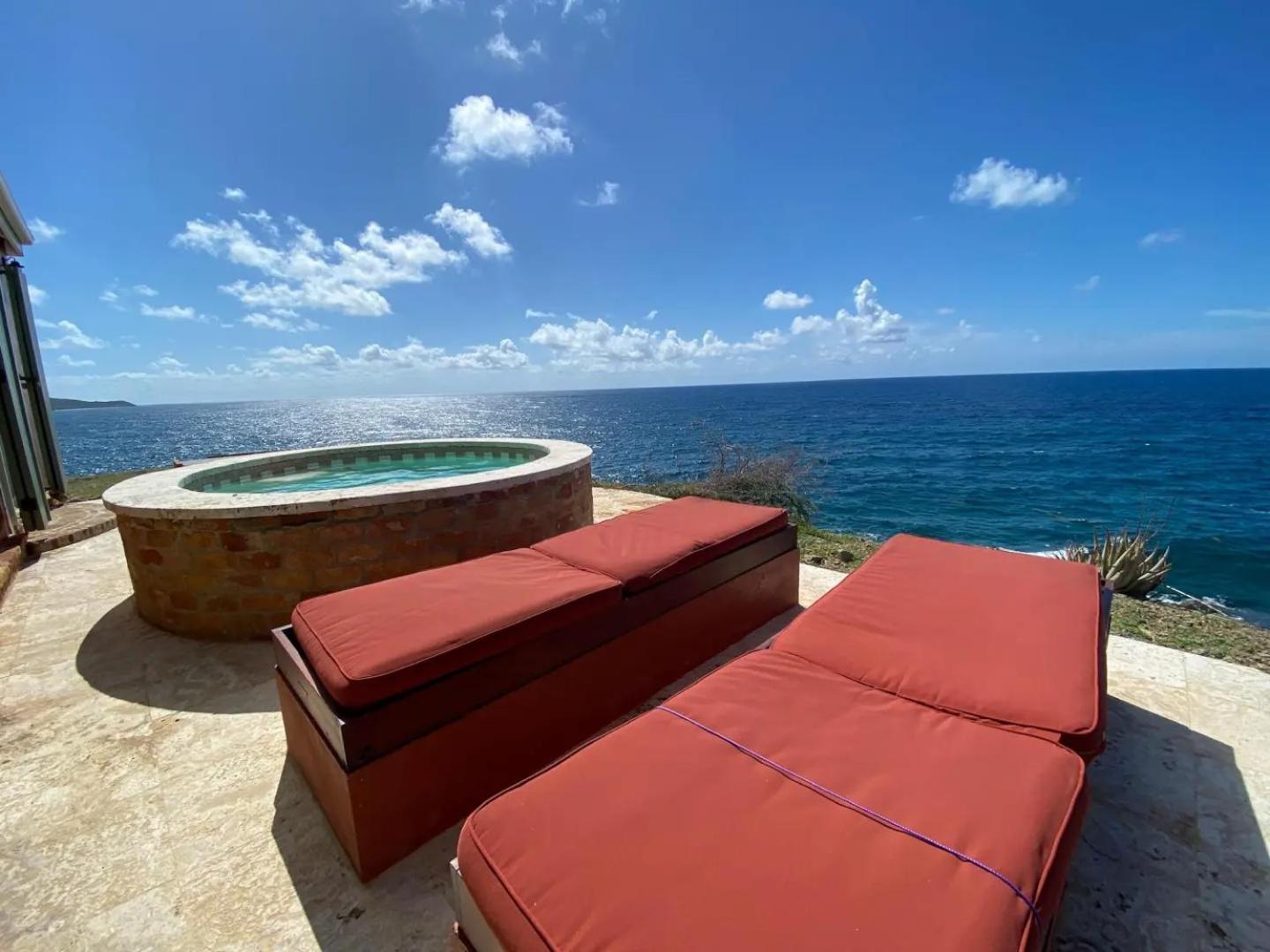 Honeymoon Cottage Atop A Rocky Peninsula Surrounded By The Caribbean Sea Christiansted Exterior photo